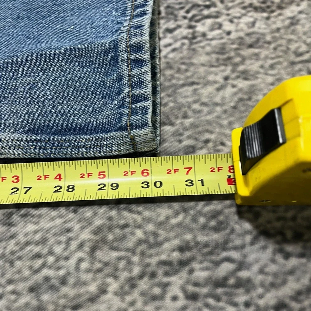 Carhartt Jeans Mens 34x30 Blue Faded Straight Traditional Fit‎ B480 DVB